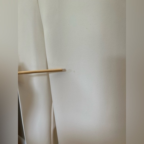 Amanda Uprichard cream collared button front sleeveless jumpsuit size small - Picture 7 of 7